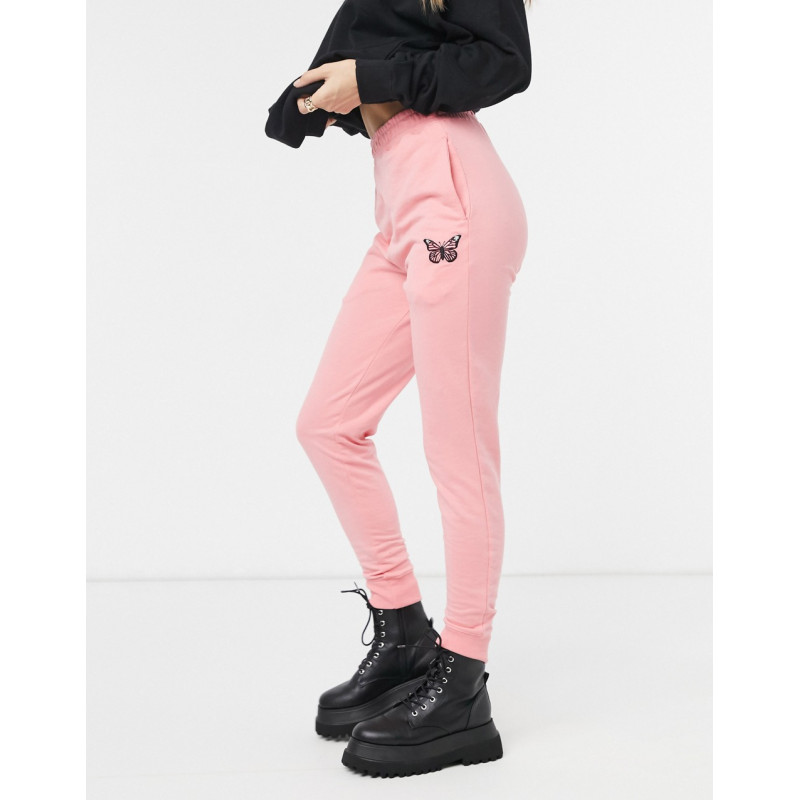 In The Style joggers in pink