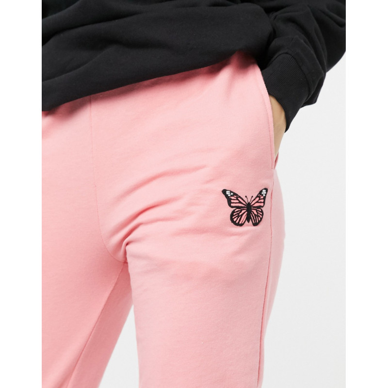 In The Style joggers in pink