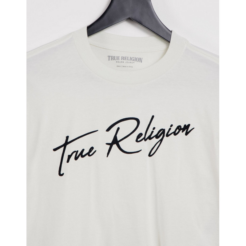 True Religion signature...