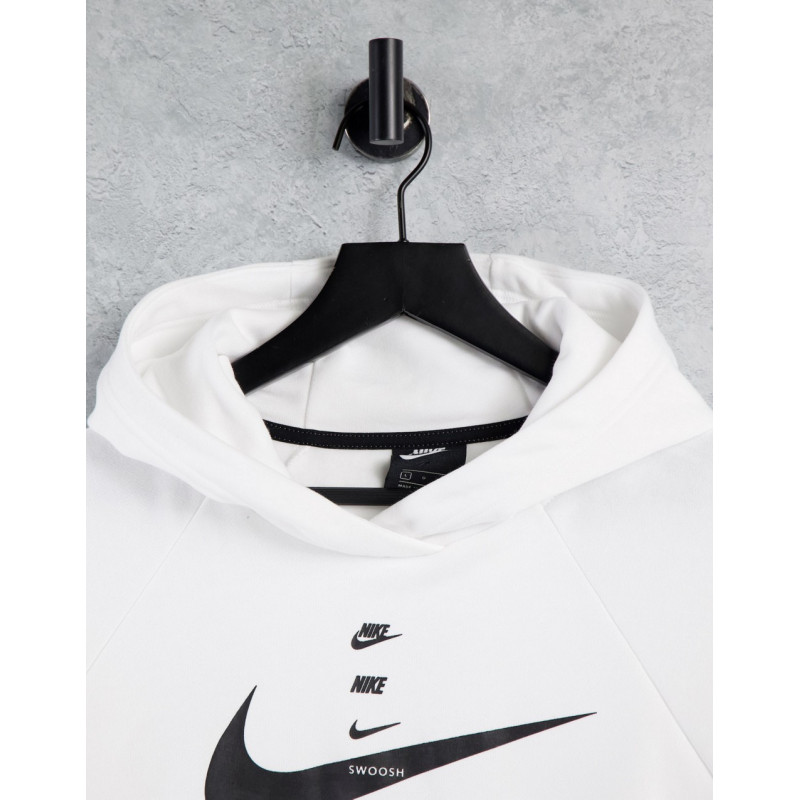 Nike Swoosh Logo Hoodie in...