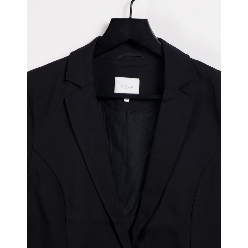 Vila suit blazer in black