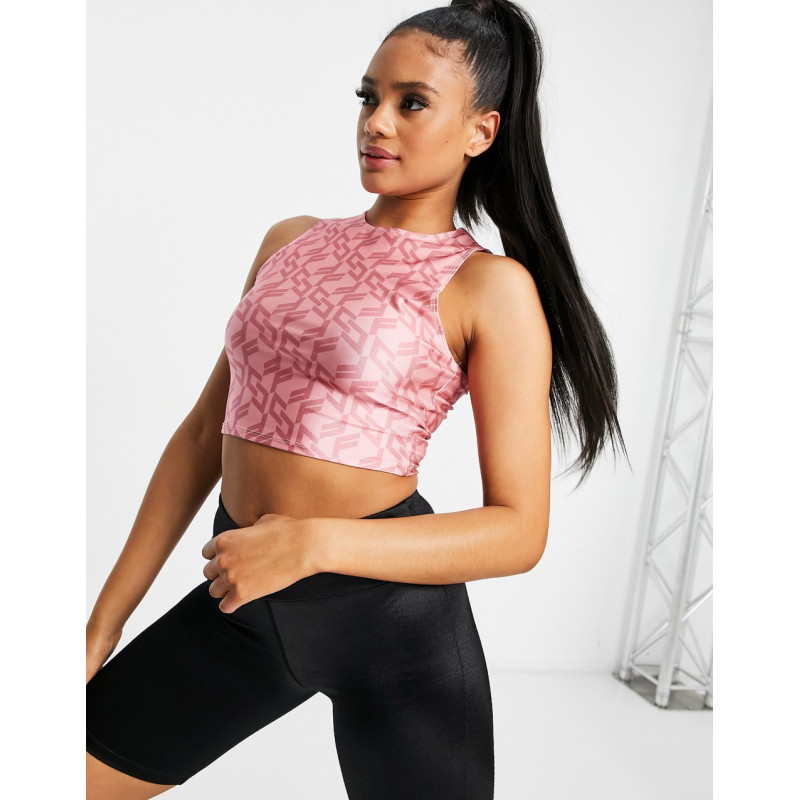 Flounce London gym top in...