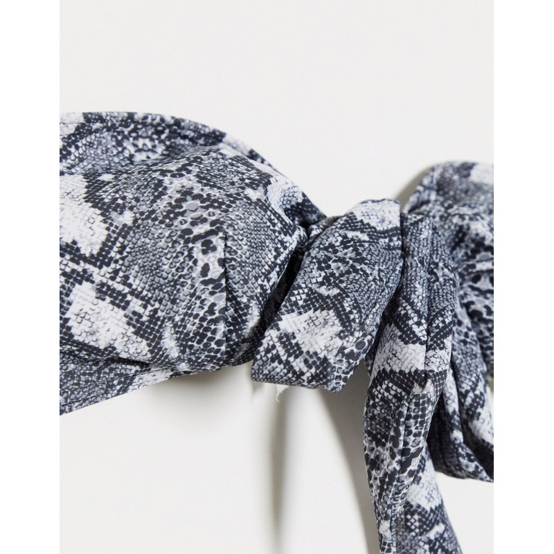 Luxe Palm Snake Bow Tie...
