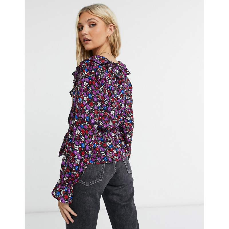 Influence blouse in ditsy...