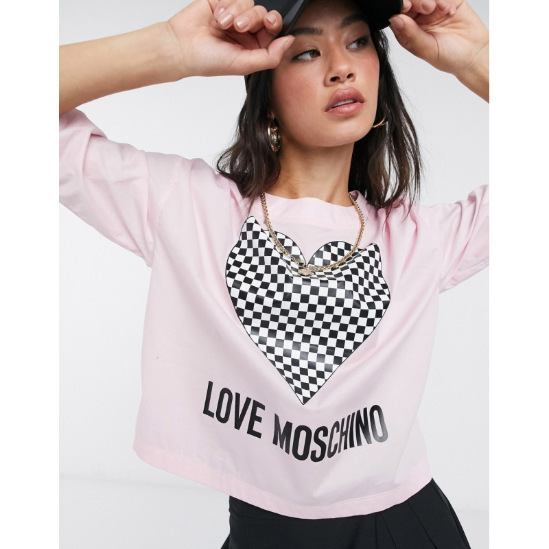 Love Moschino checkerboard...