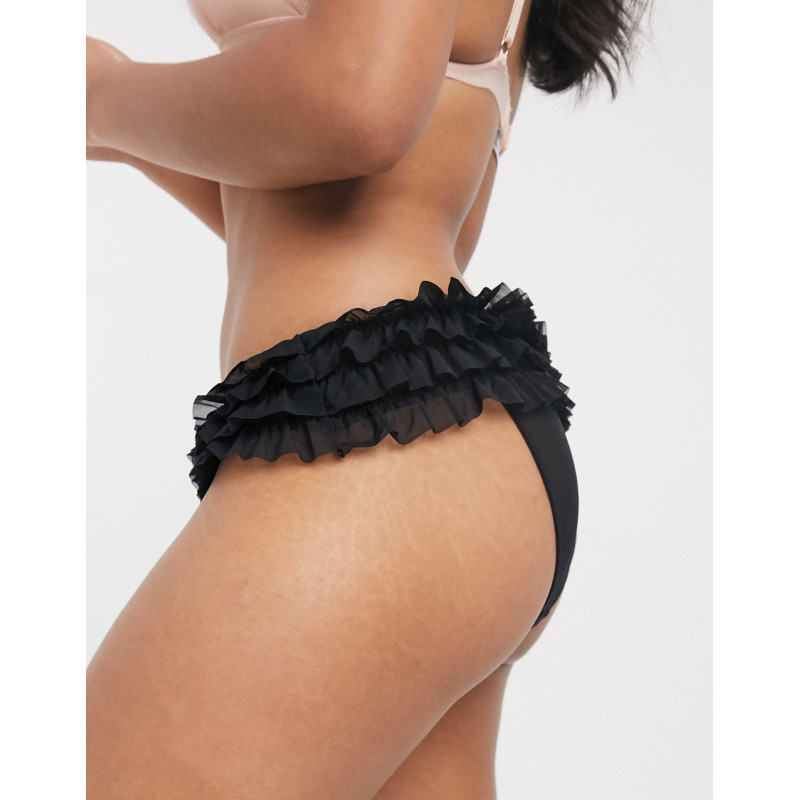 Pour Moi shimmy frill brief...