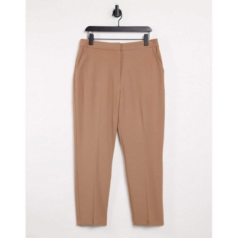 Topshop suit trousers in camel