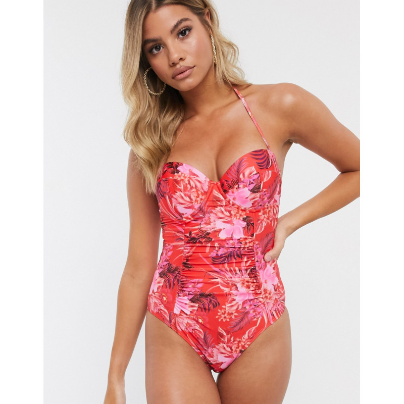 Lipsy floral swimsuit