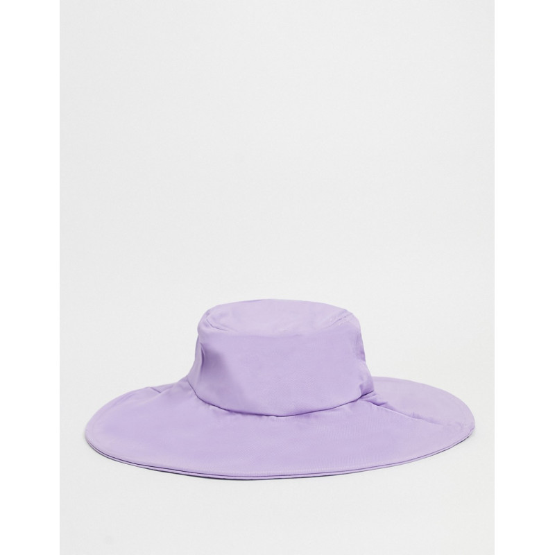 SVNX nylon floppy hat in lilac