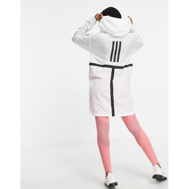 adidas long line jacket in...