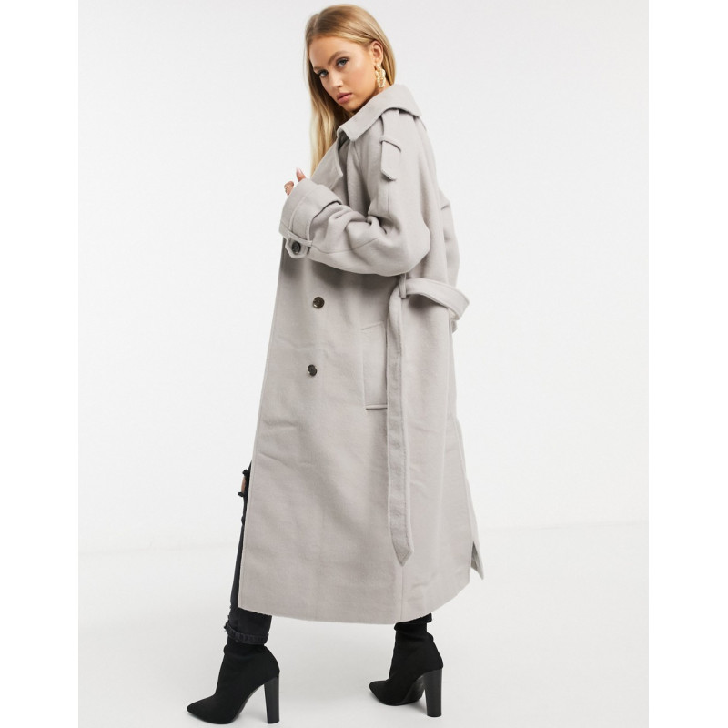 Missguided belted oversize...