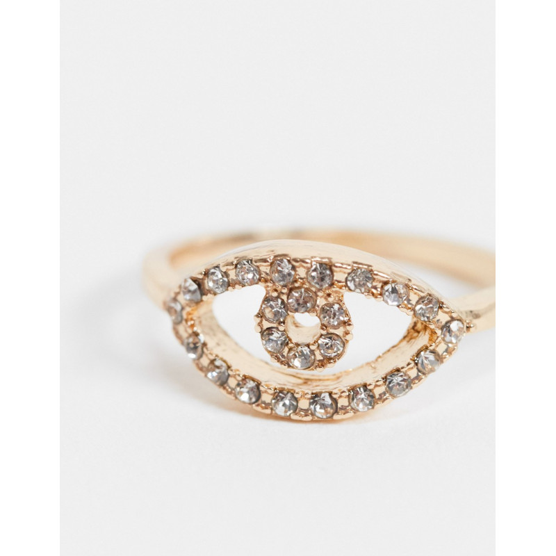 Bloom & Bay crystal eye ring