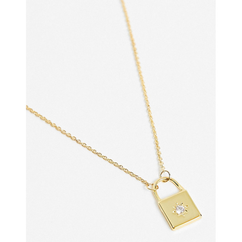 Saint Lola padlock necklace...