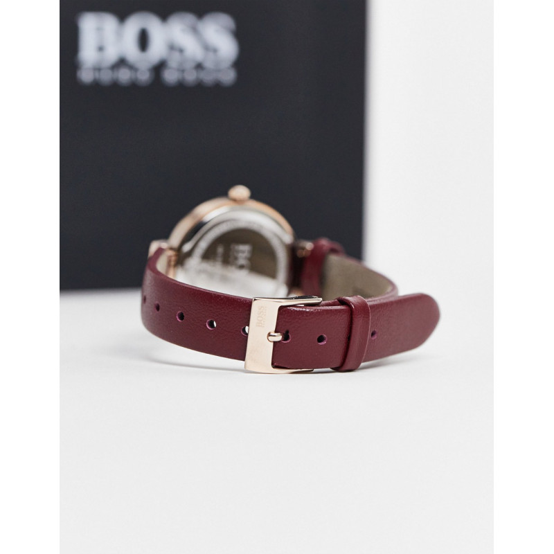 Hugo Boss watch in pink