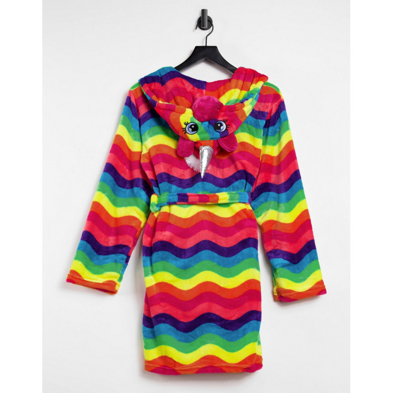 Loungeable unicorn robe in...
