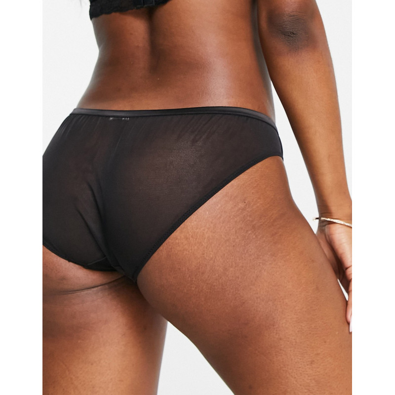 Loungeable lace brief with...