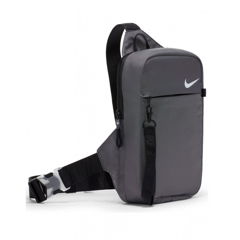 Nike clip on hip bag in grey