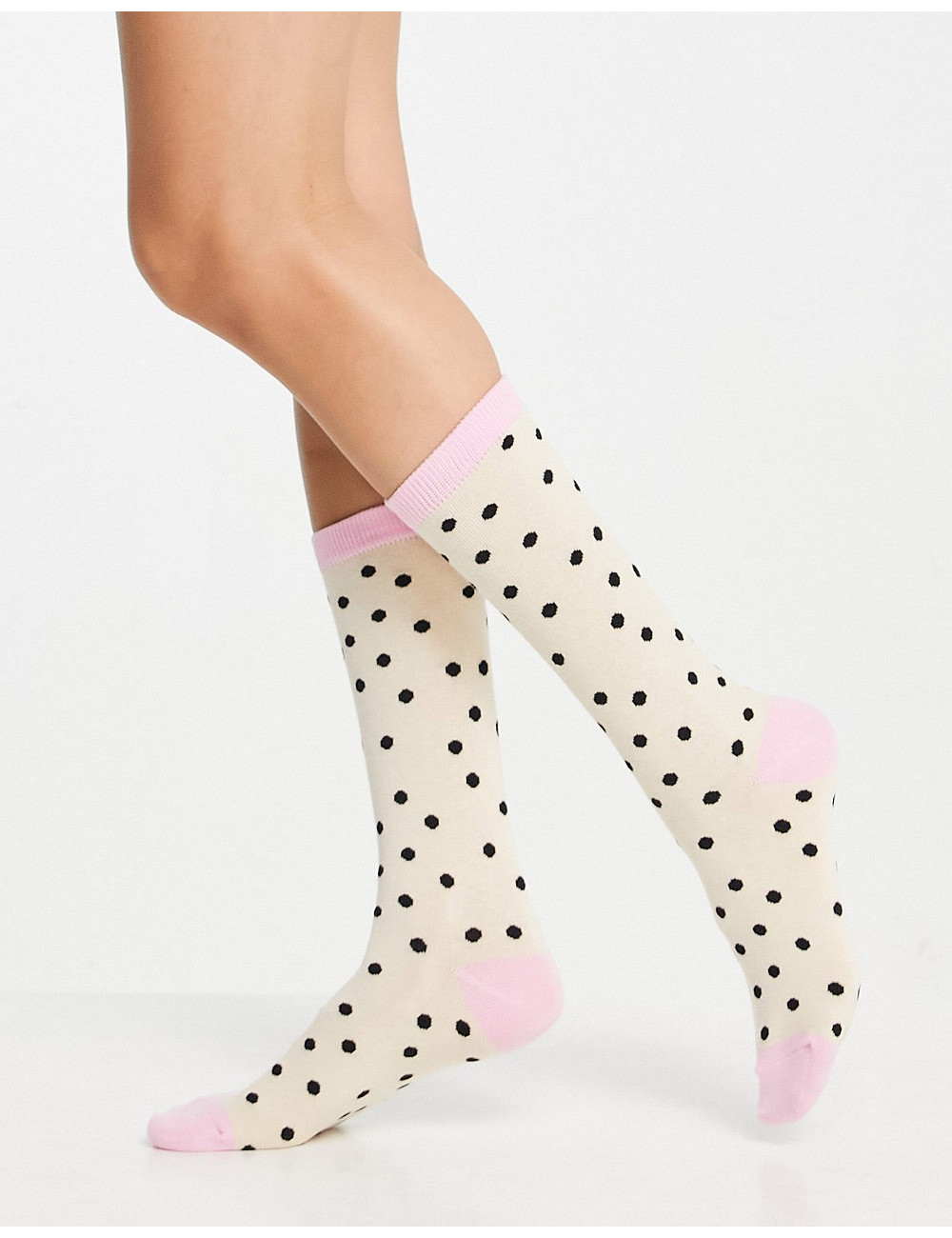 Typo socks in polka dot