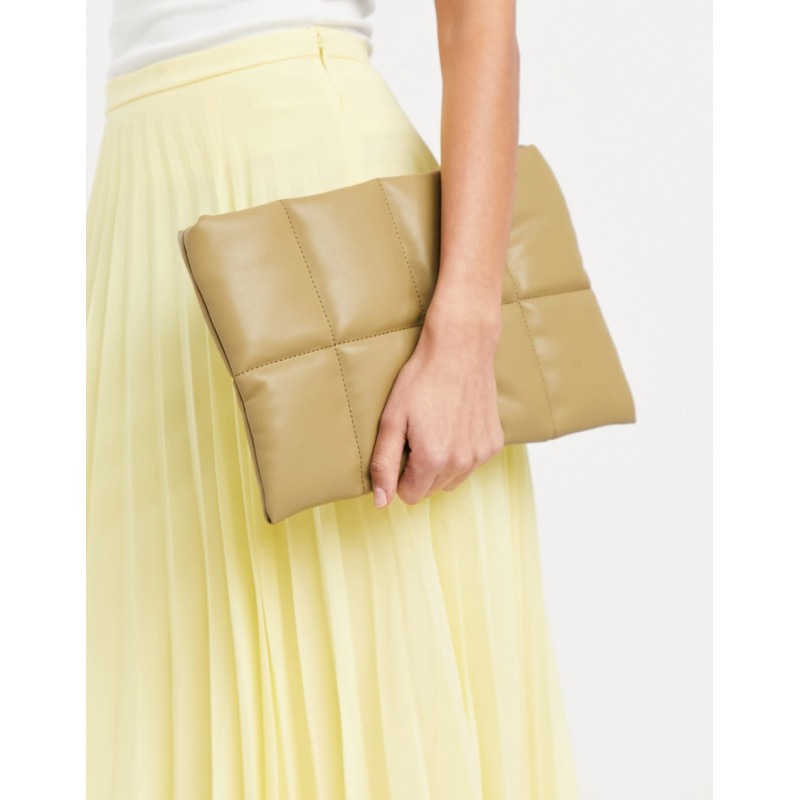 Mango quilted pillow clutch...