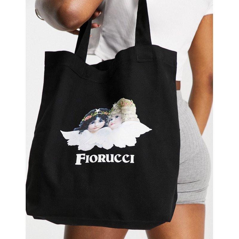 Fiorucci tote bag with long...