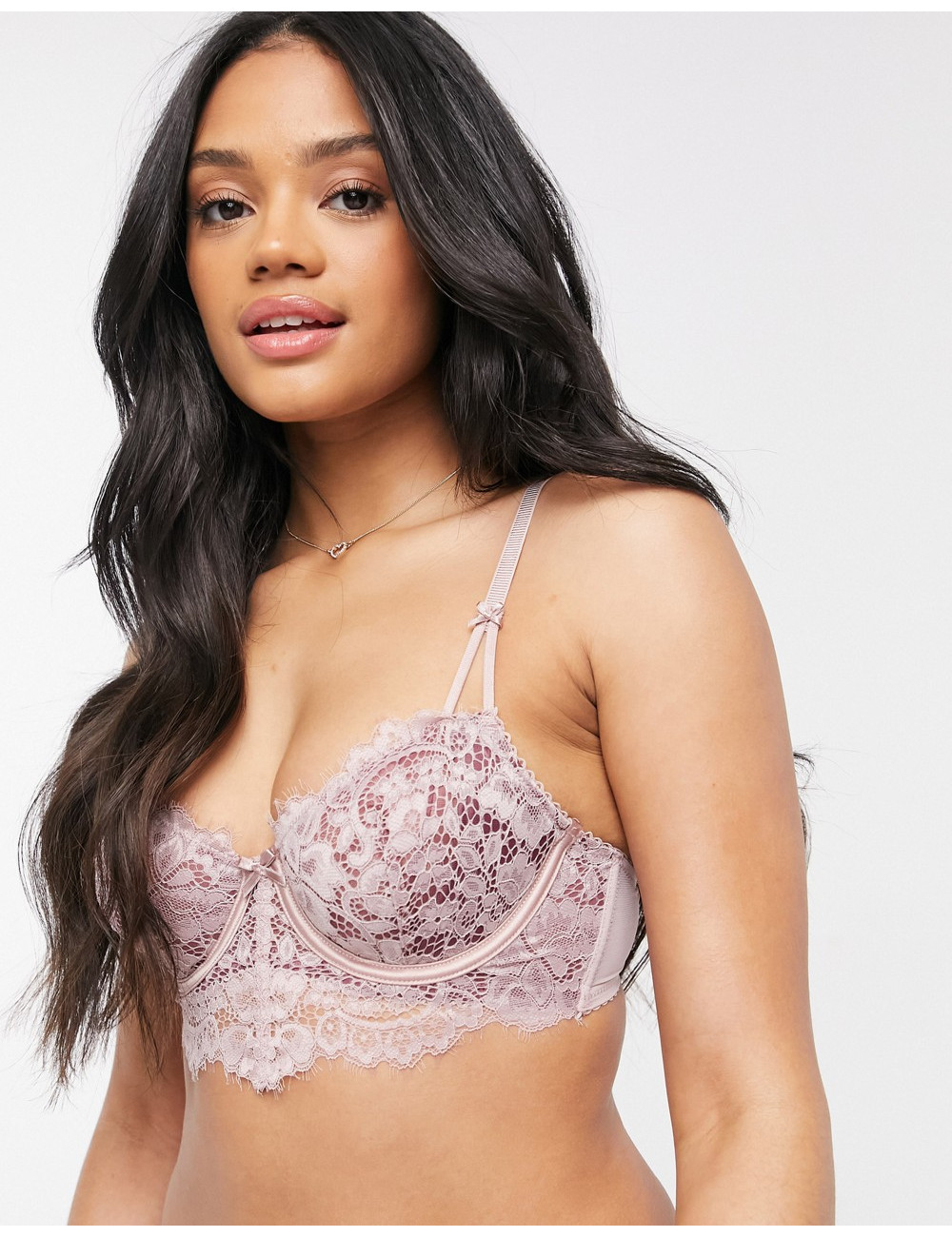 New Look lace demi cup bra...