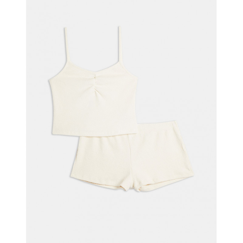 Topshop towelling cami and...