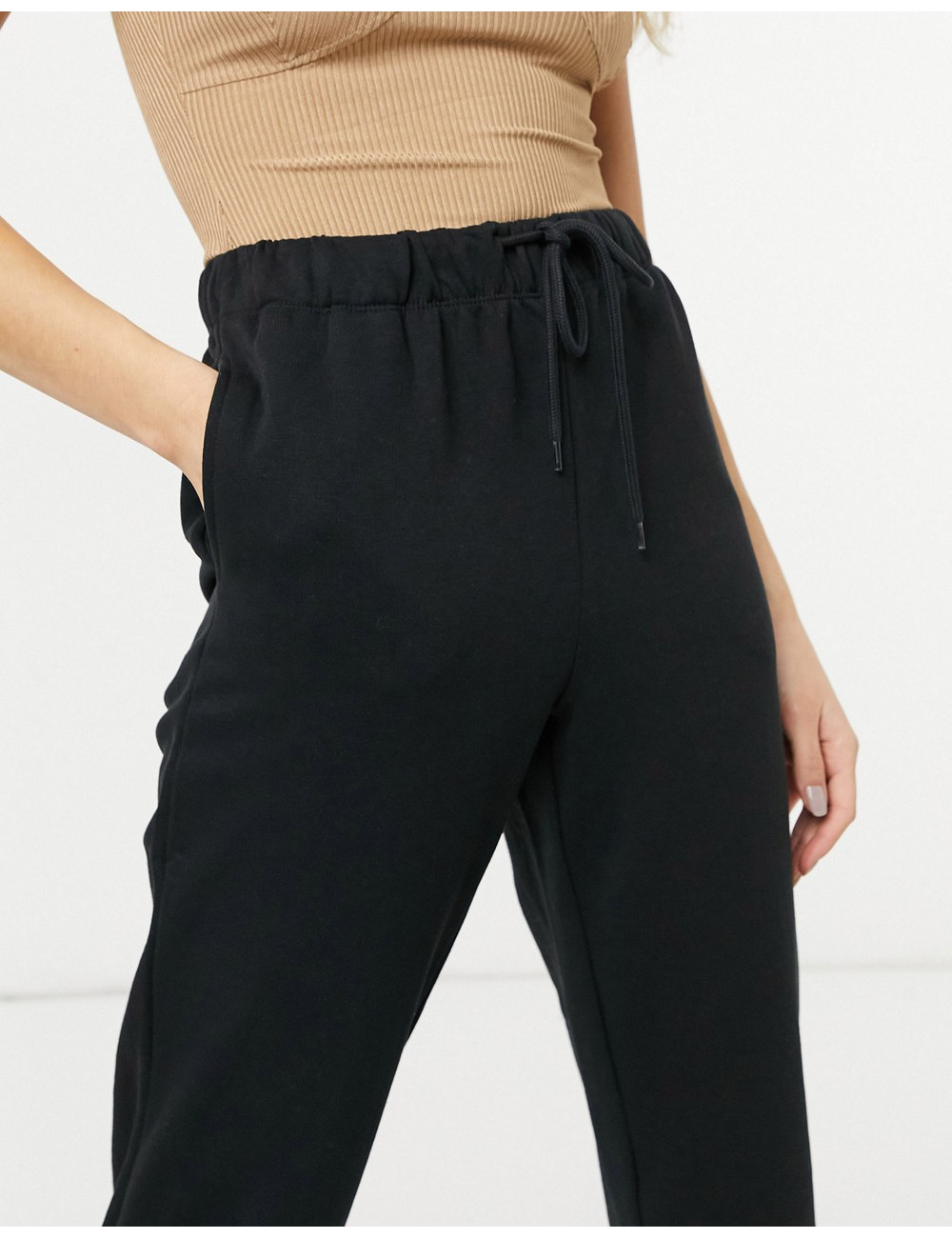 Only sweat pant in black