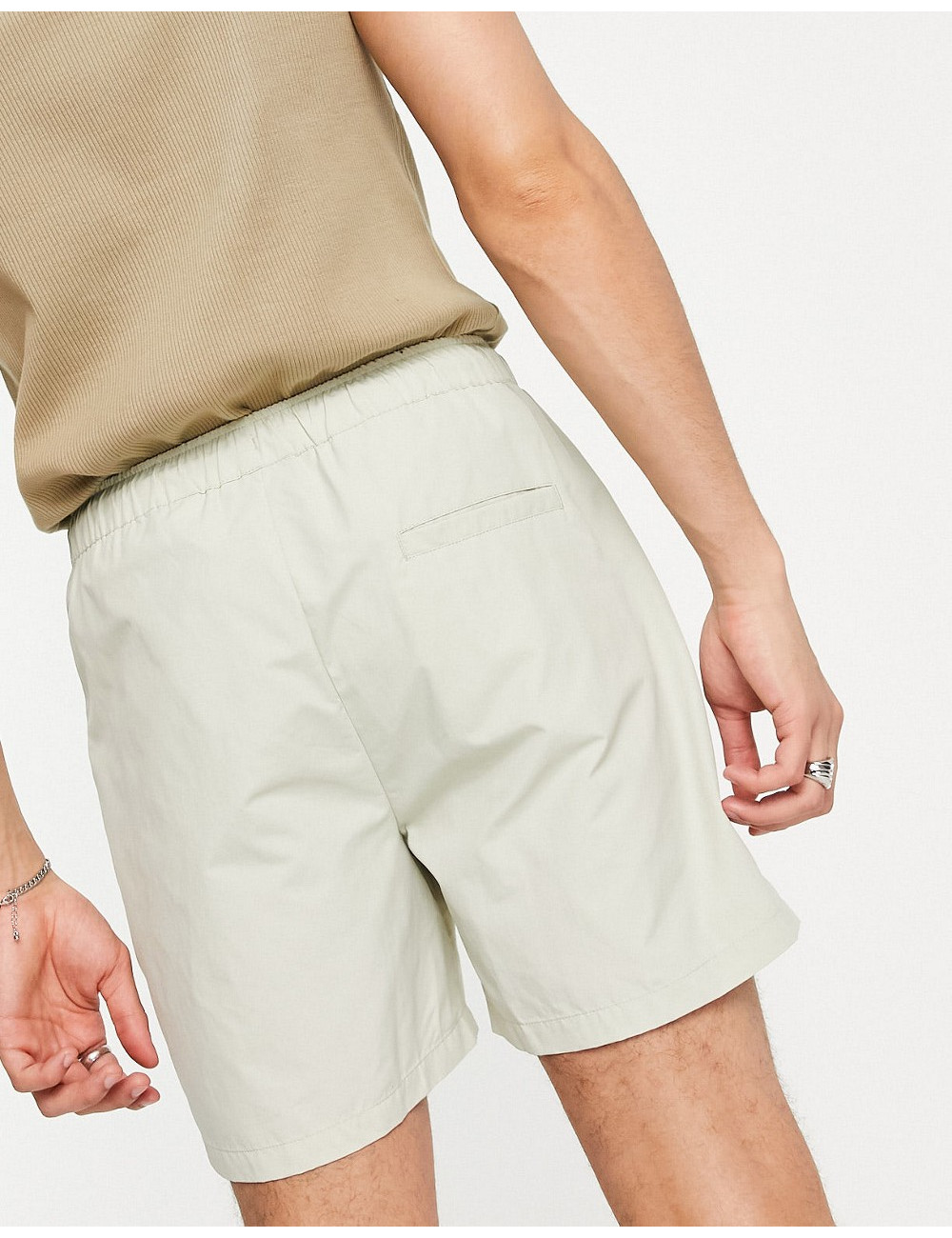 COLLUSION nylon shorts