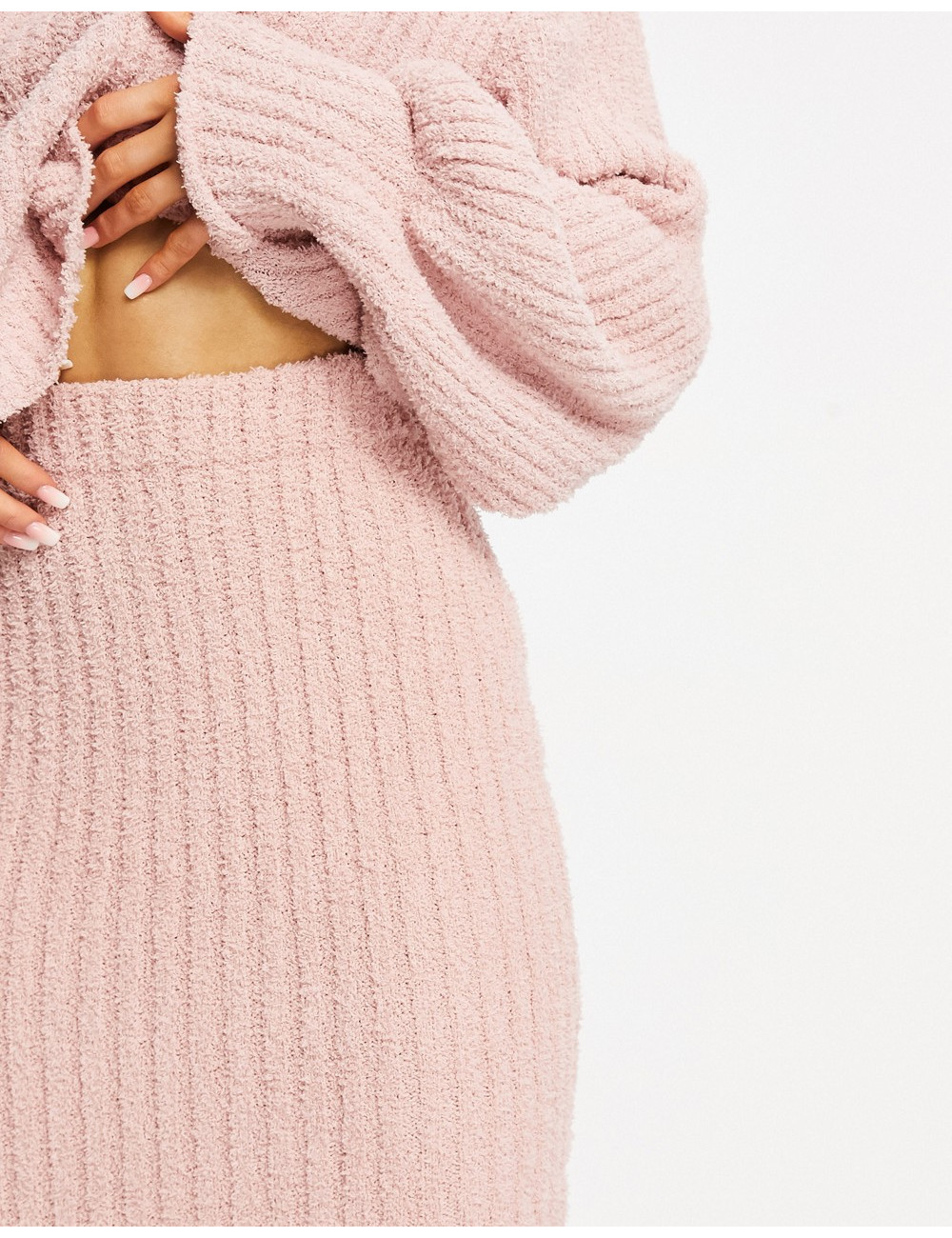 Missguided co-ord fluffy...
