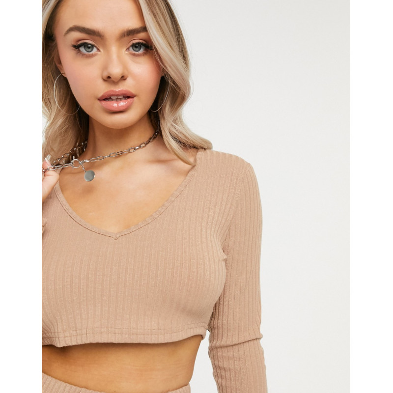 Femme Luxe knitted cropped...