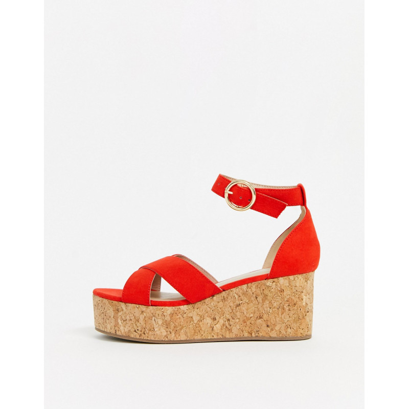 Oasis cork flatform sandals