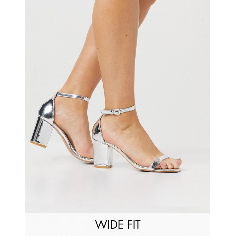 Glamorous heeled wide fit...