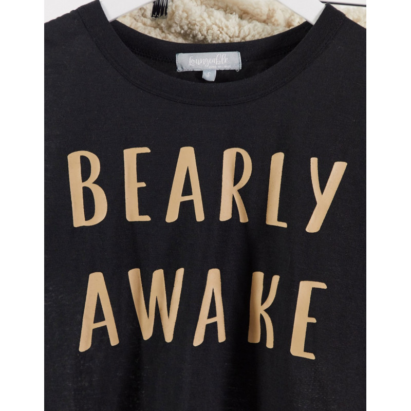 Loungeable bearly awake...