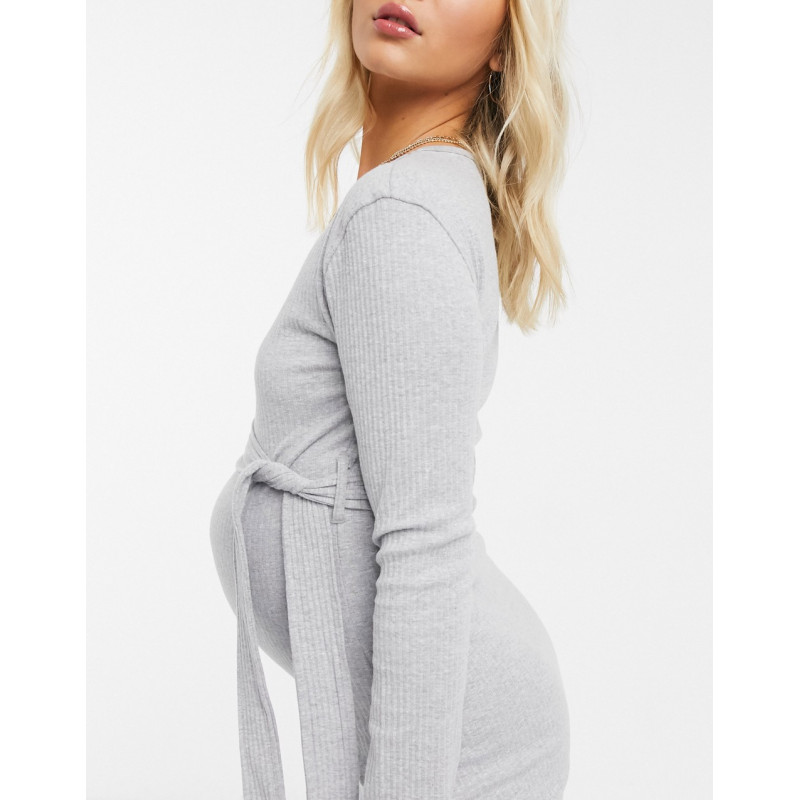 Missguided Maternity belted...