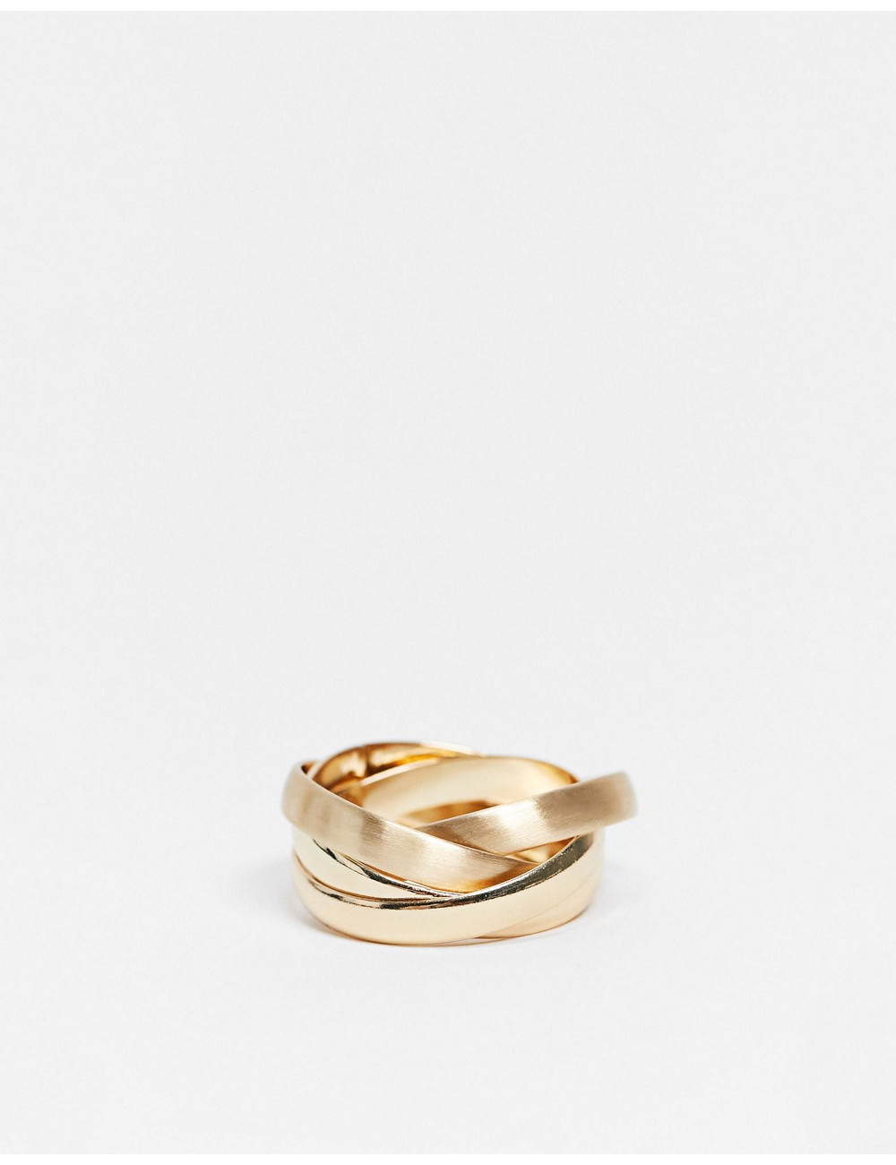 ASOS DESIGN Curve ring with...