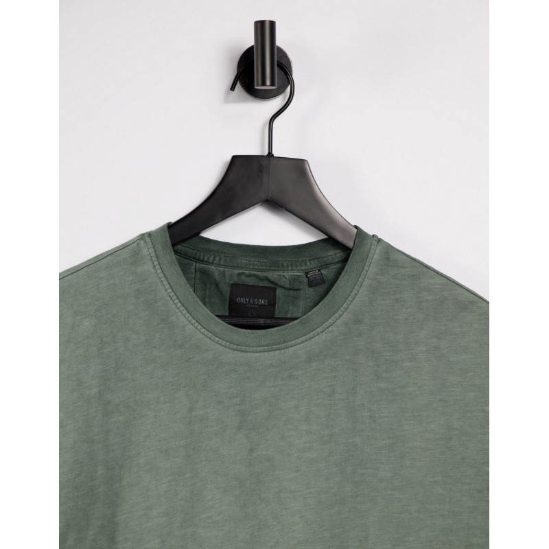 Only & Sons washed t-shirt...