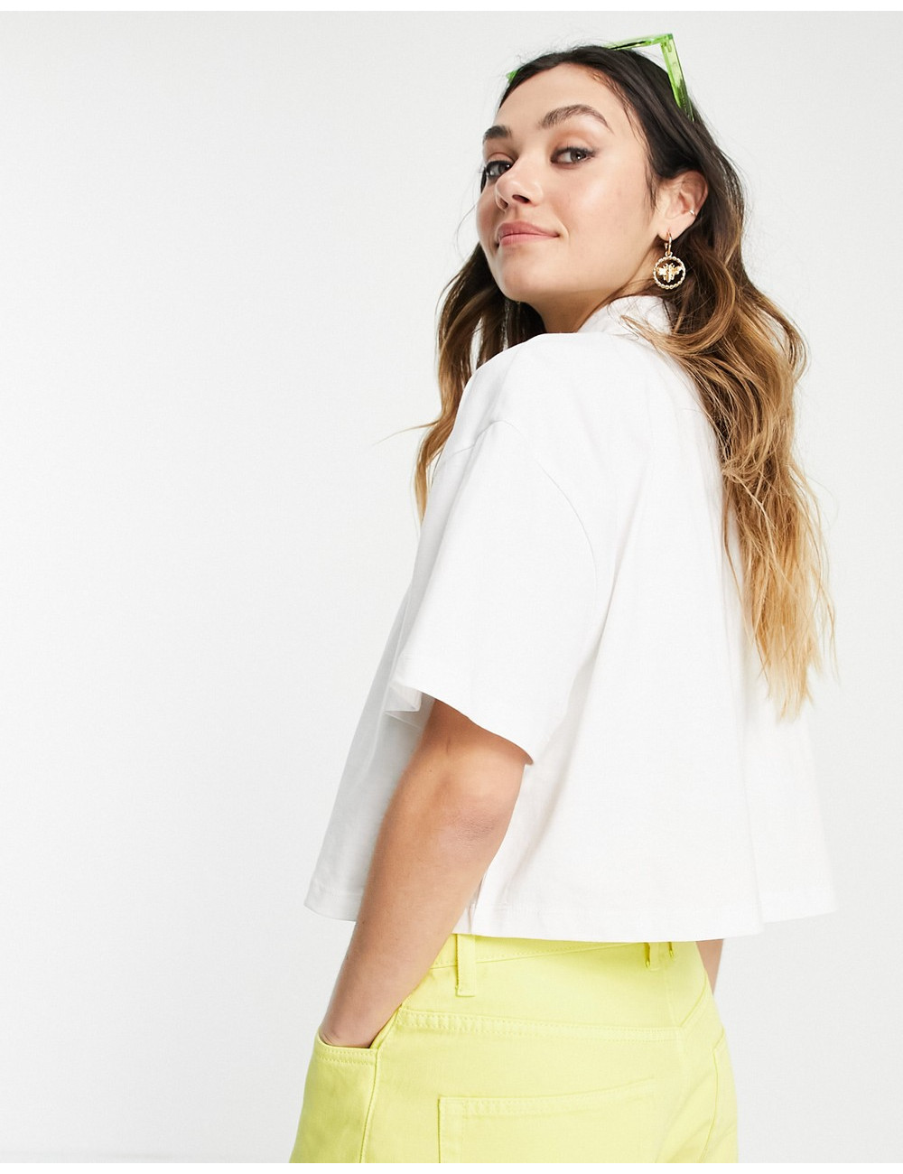 ASOS DESIGN cropped boxy...