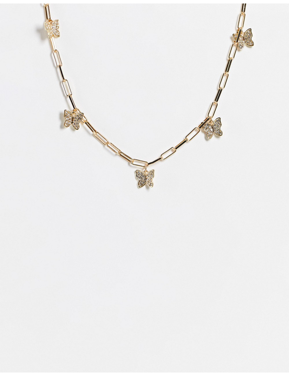 Pieces chain necklace with...