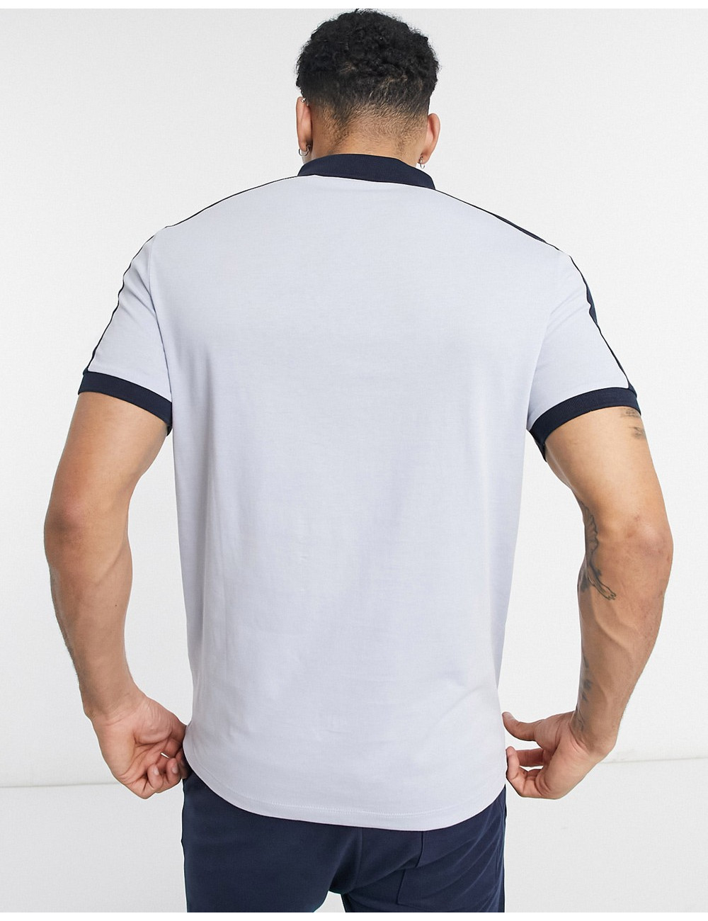 ASOS DESIGN organic polo...