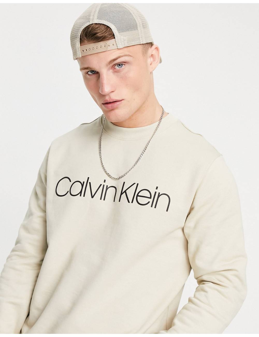 Calvin Klein large logo...