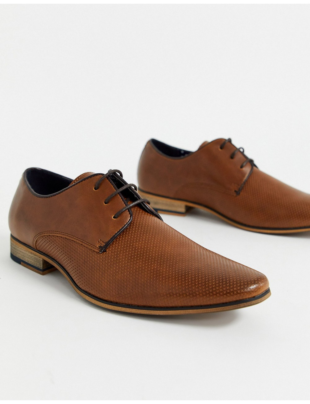 River Island derby in brown