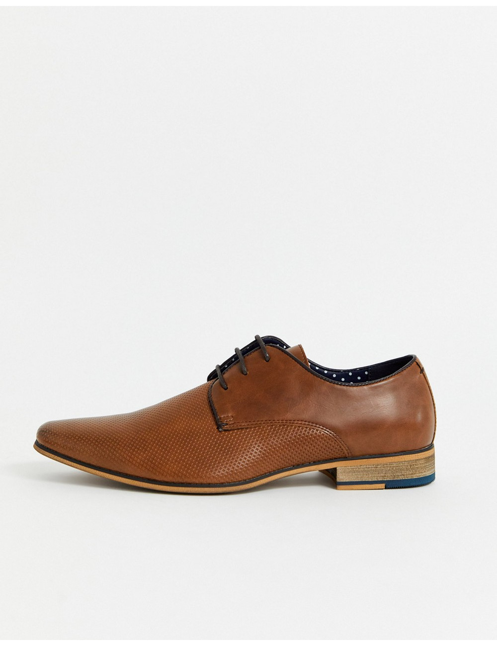 River Island derby in brown
