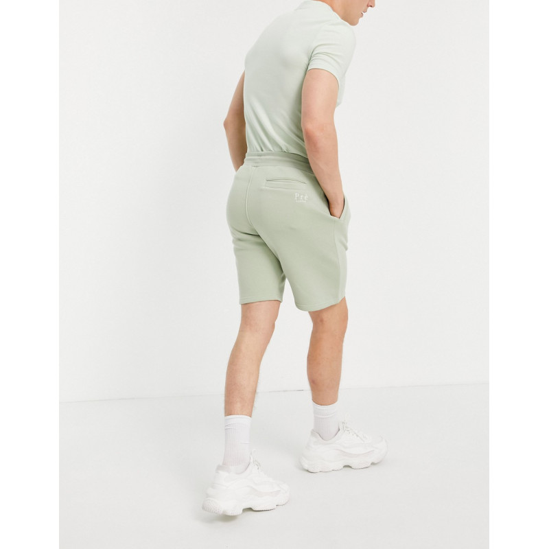 Pre London core shorts in sage