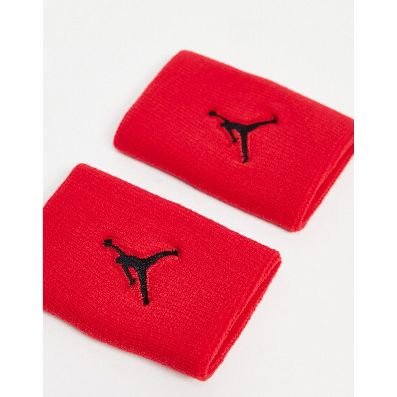 Nike Jordan wristbands in red