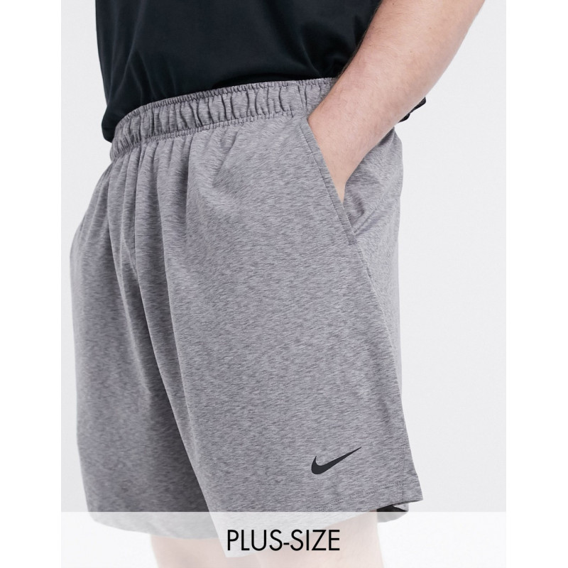 Nike Yoga Plus shorts in grey