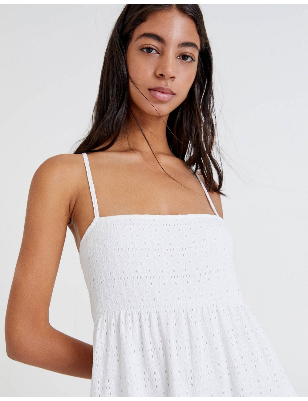 Pull&Bear strappy broiderie...