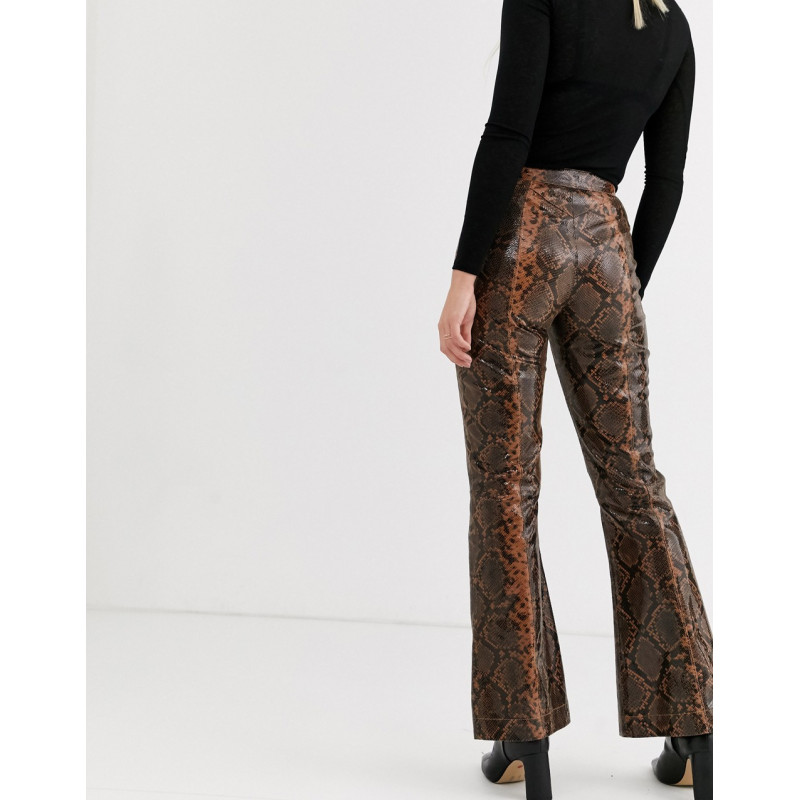 Topshop leather trousers...