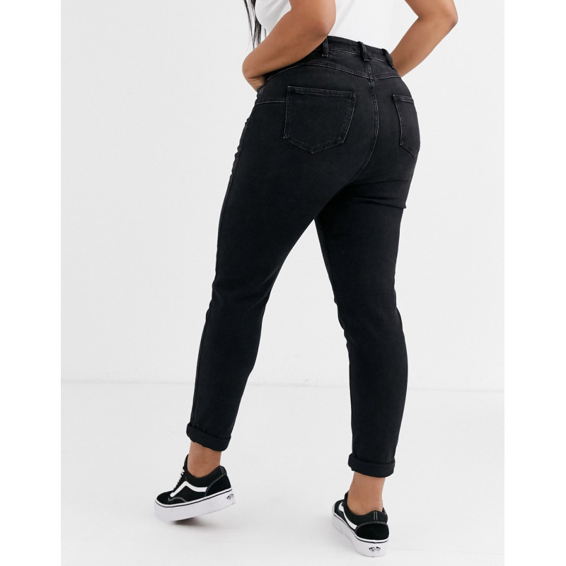 New Look Curve mom jean in...