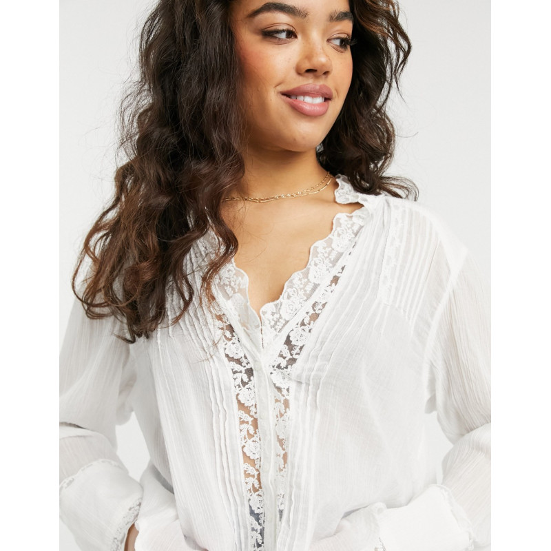 Free People Clemence button...