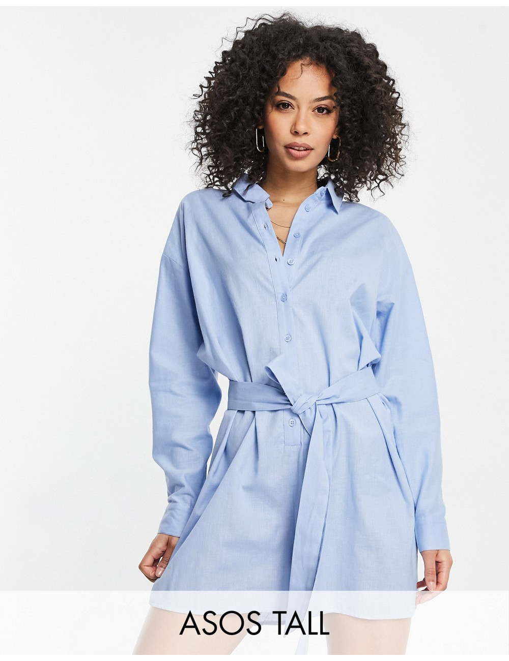 ASOS DESIGN tall belted...